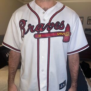 Lightly worn Atlanta Braves jersey